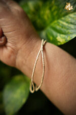 Handcrafted Natural Tulsi Wood Bracelet - Image 4