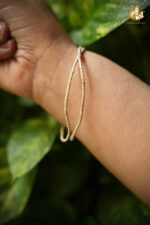 Handcrafted Natural Tulsi Wood Bracelet - Image 5