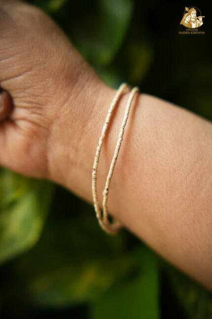 Handcrafted Natural Tulsi Wood Bracelet