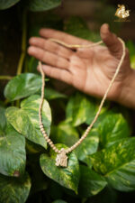 Radha Naam Wooden Pendant with Tulsi Mala - Image 10