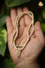 Shree Ram Naam Wooden Pendant with Tulsi Mala - Image 10